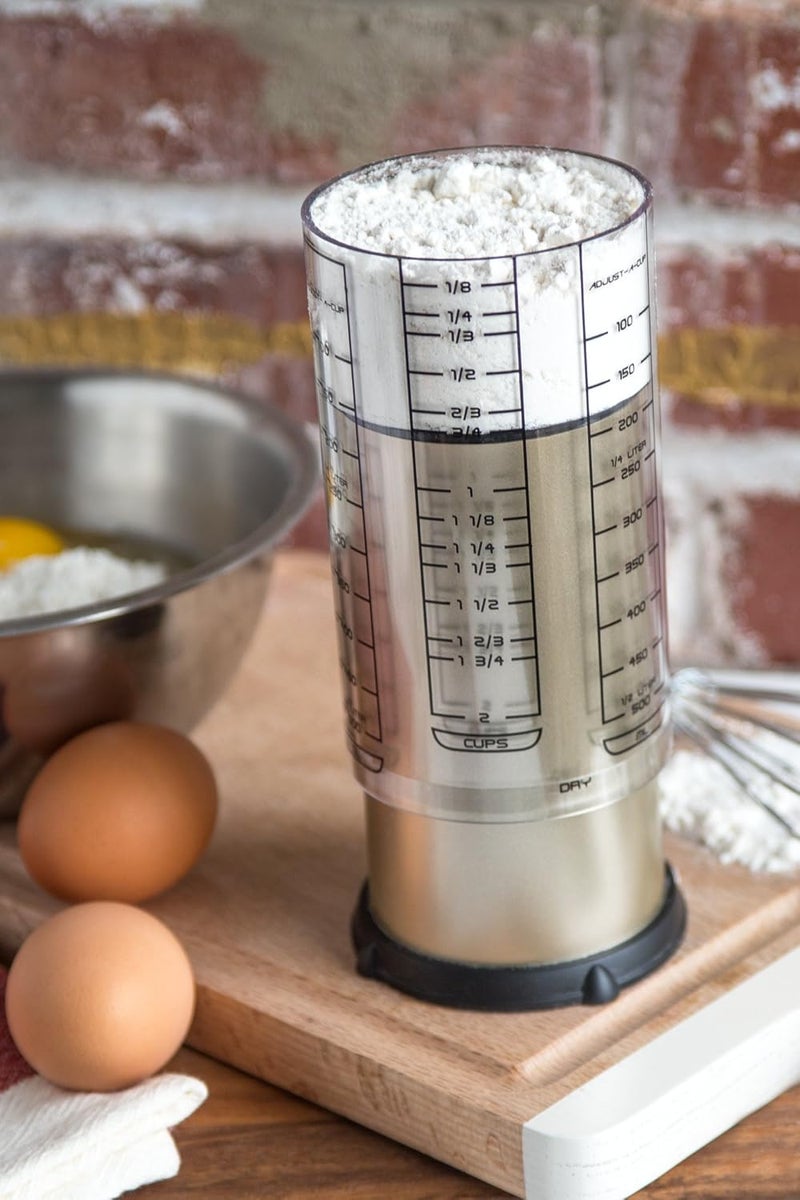 KitchenArt Pro 55210 Adjust-A-Cup 2-Cup Measuring Cup - Adjustable Measuring Tool for Liquids and Dry Ingredients - Image 2